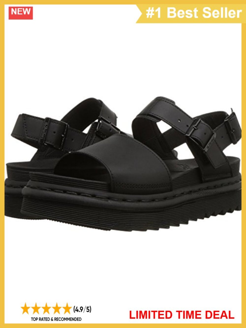 Voss Hydro Leather Fisherman Sandal Platform Buckle Slip Resistant Casual